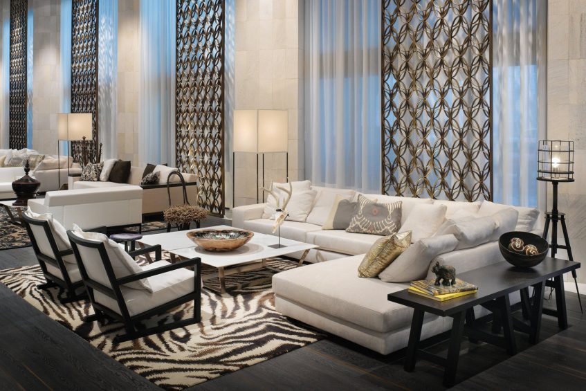 W South Beach Luxury Hotel - Miami Beach, FL, USA - Living Room