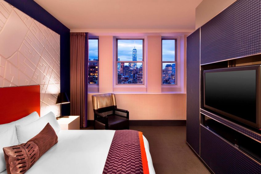 W New York Union Square Luxury Hotel - New York, NY, USA - Fantastic Suite Decor