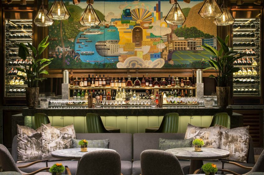 The St. Regis Hong Kong Luxury Hotel - Wan Chai, Hong Kong - The St. Regis Bar Inteior Design