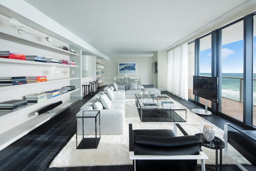 W South Beach Luxury Hotel - Miami Beach, FL, USA - E WOW 3 Bedroom Oceanfront Suite