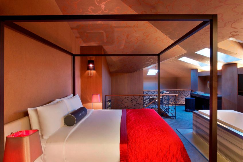W Istanbul Luxury Hotel - Istanbul, Turkey - Wow Suite Bedroom Style