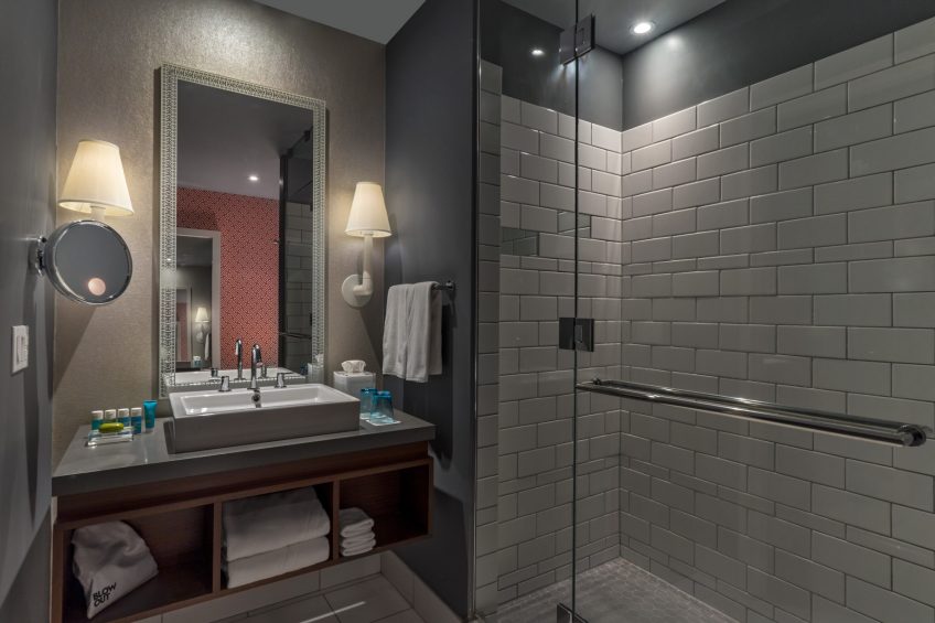 066 - W Austin Luxury Hotel - Austin, TX, USA - Fabulous Queen Bathroom