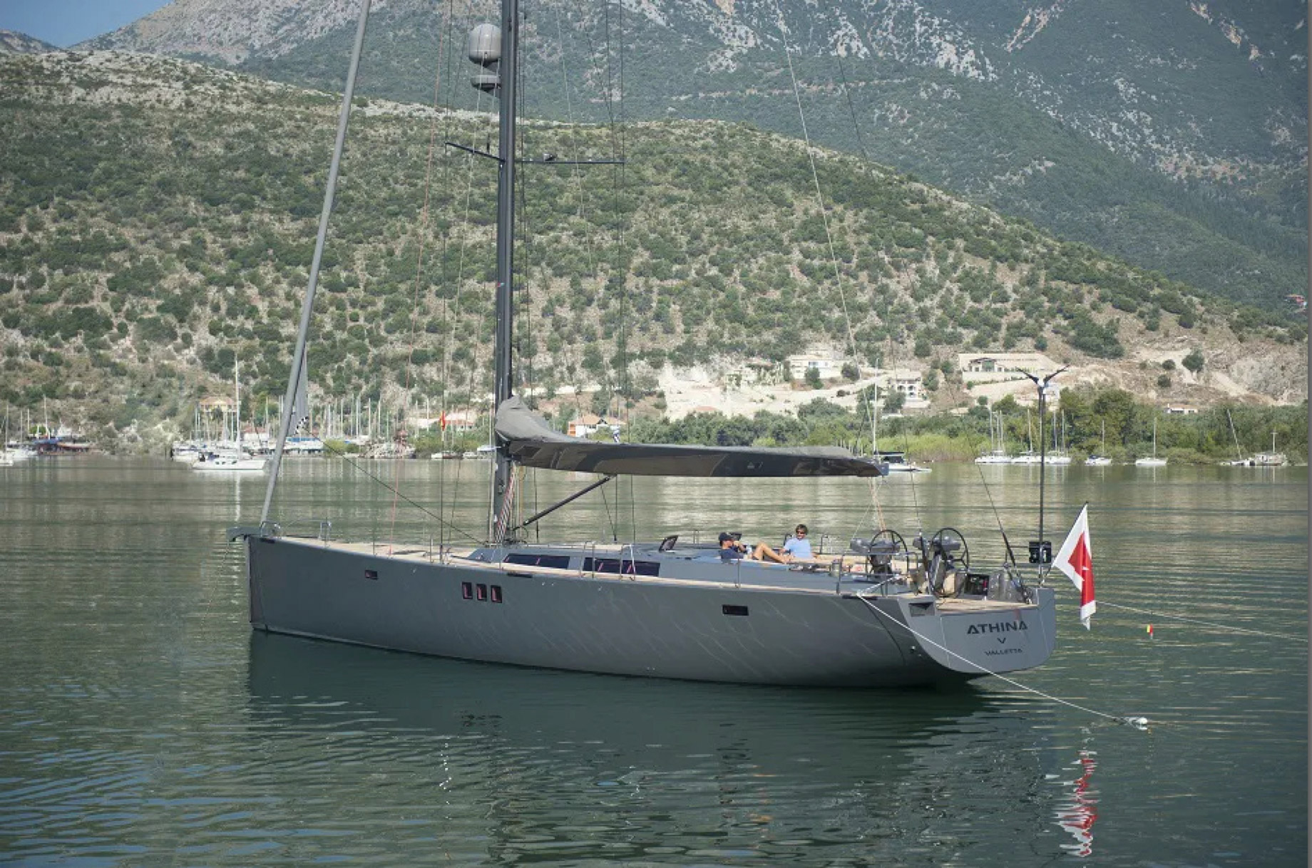 Discover Six of the Best Luxury Yachts for Sale – S/Y ATHINA V – Anchored