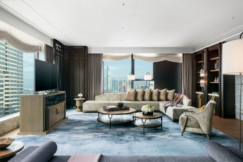 The St. Regis Hong Kong Luxury Hotel - Wan Chai, Hong Kong - Governor's Suite Living Room