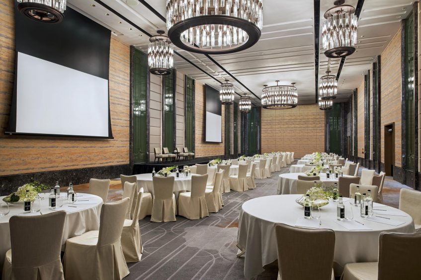 The St. Regis Hong Kong Luxury Hotel - Wan Chai, Hong Kong - Astor Ballroom Half Moon Setup
