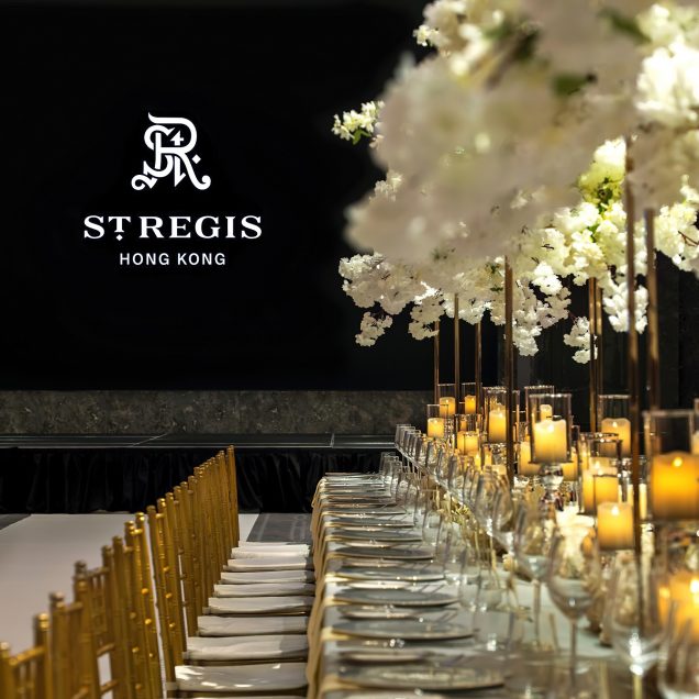 The St. Regis Hong Kong Luxury Hotel - Wan Chai, Hong Kong - St. Regis Hong Kong Banquet Table