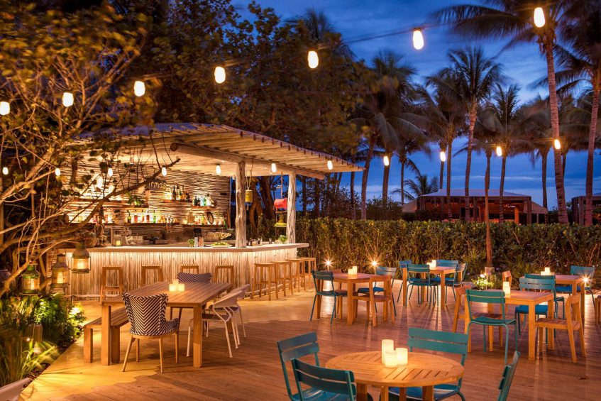 W South Beach Luxury Hotel - Miami Beach, FL, USA - Irmas Bar Seating