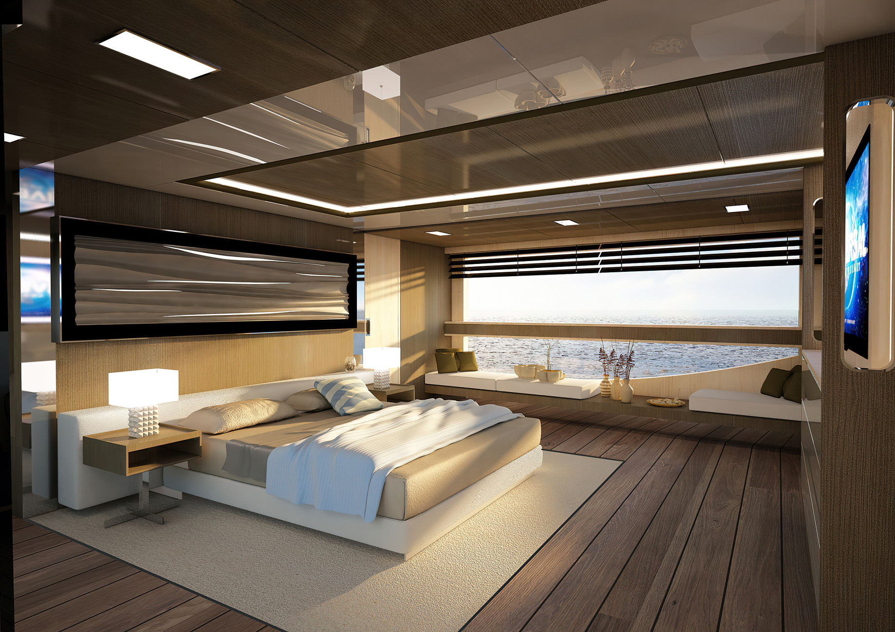 Discover Six of the Best Luxury Yachts for Sale - New Build - REALE MY OMBRA 37 - Cabin