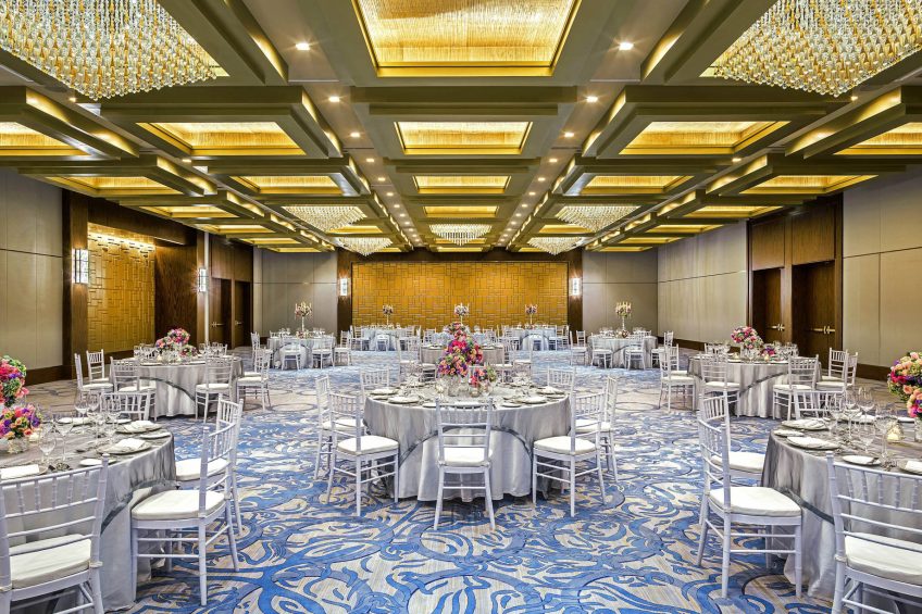 The St. Regis Macao Luxury Hotel - Cotai, Macau SAR, China - Astor Ballroom Western Wedding Reception