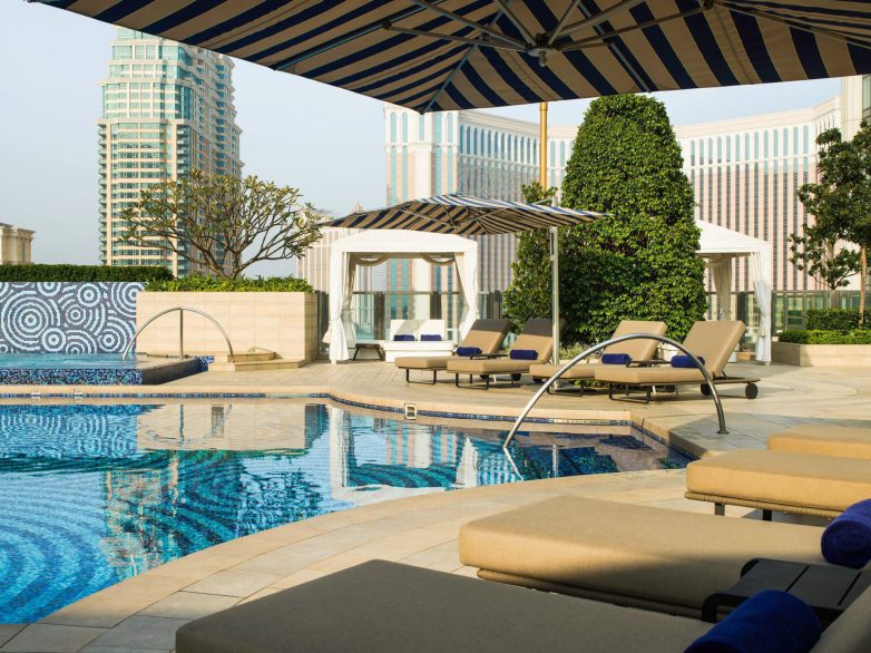 The St. Regis Macao Luxury Hotel - Cotai, Macau SAR, China - St. Regis Swimming Pool Deck