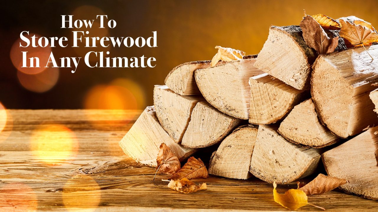 How To Store Firewood In Any Climate