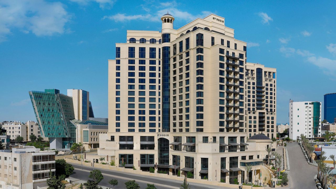 The St. Regis Amman Luxury Hotel - Amman, Jordan - Hotel Exterior Day