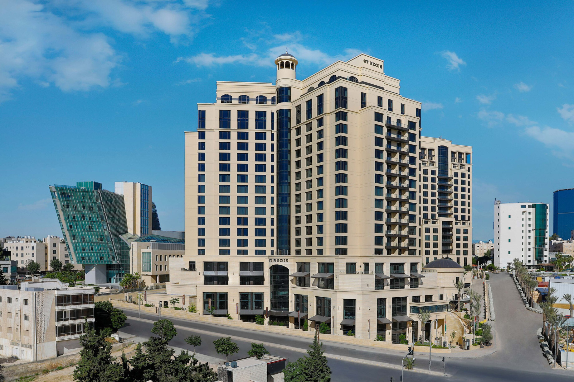 The St. Regis Amman Luxury Hotel – Amman, Jordan – Hotel Exterior Day