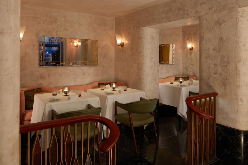 The St. Regis Venice Luxury Hotel - Venice, Italy - Gio’s Restaurant & Garden Tables