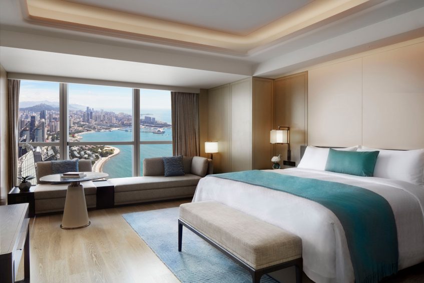 The St. Regis Qingdao Luxury Hotel - Qingdao, Shandong, China - Grand Ocean View King Guest Room