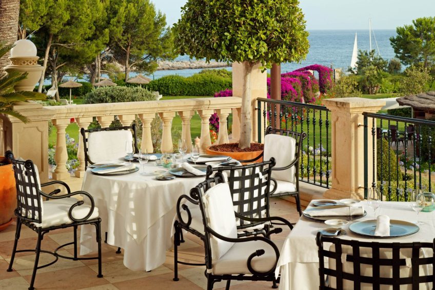 The St. Regis Mardavall Mallorca Luxury Resort - Palma de Mallorca, Spain - Restaurant Es Fum Terrace