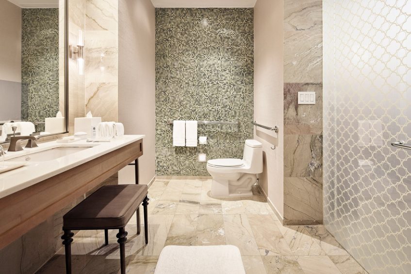 The St. Regis Mexico City Luxury Hotel - Mexico City, Mexico - Accessible Guest Bathroom