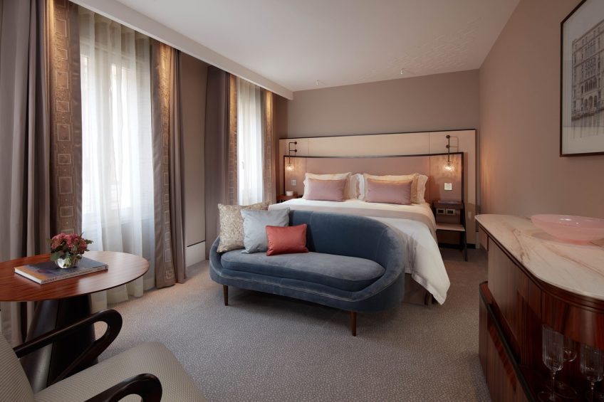 The St. Regis Venice Luxury Hotel - Venice, Italy - Grand Deluxe Room Bed