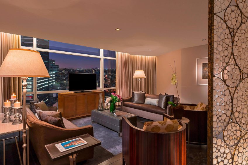 The St. Regis Mexico City Luxury Hotel - Mexico City, Mexico - Astor Suite Living Area