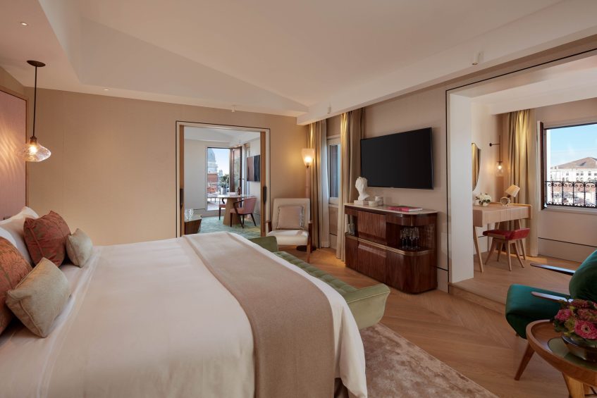 The St. Regis Venice Luxury Hotel - Venice, Italy - Penthouse Suite Master Bedroom