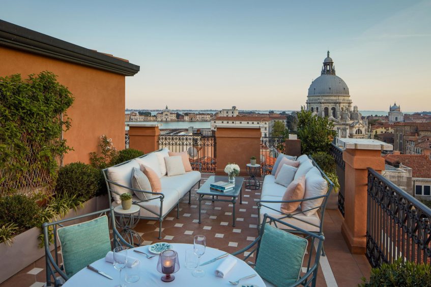 The St. Regis Venice Luxury Hotel - Venice, Italy - Penthouse Suite Soutwest Facing Terrace