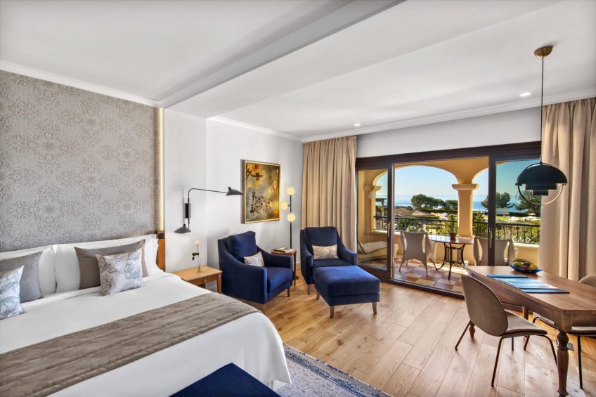 The St. Regis Mardavall Mallorca Luxury Resort - Palma de Mallorca, Spain - Junior Suite Sea View Decor