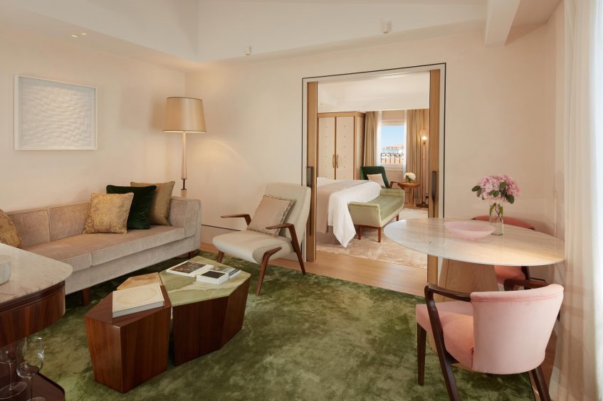 The St. Regis Venice Luxury Hotel - Venice, Italy - Roof Garden Suite Living Room