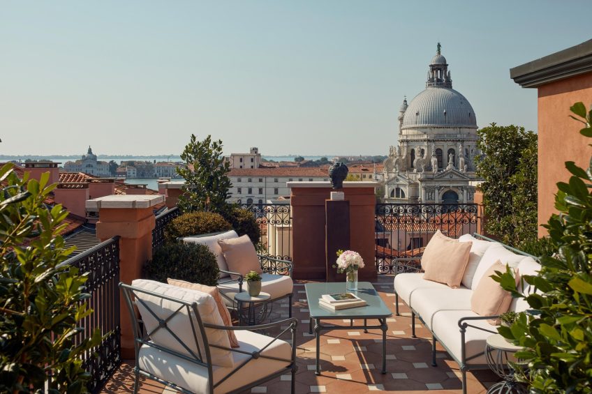 The St. Regis Venice Luxury Hotel - Venice, Italy - Roof Garden Suite Outdoor Terrace