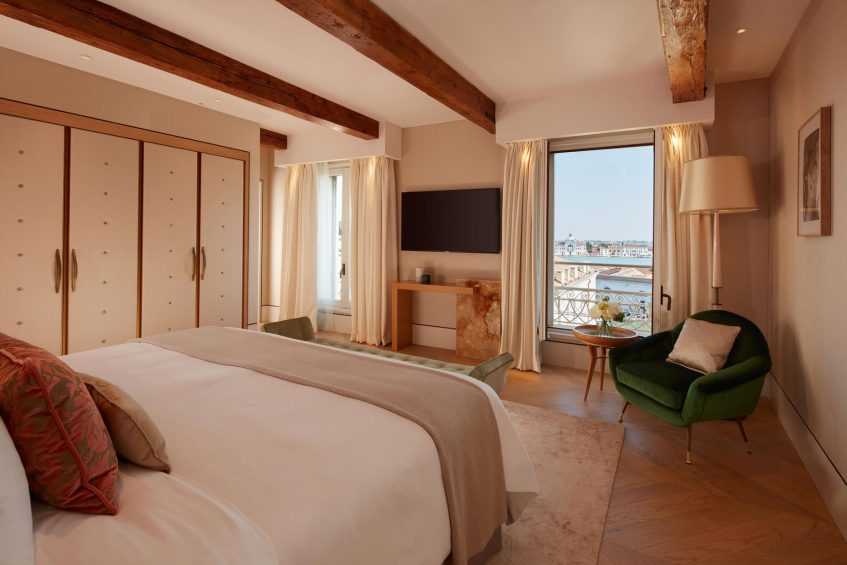 The St. Regis Venice Luxury Hotel - Venice, Italy - Santa Maria Suite Bedroom