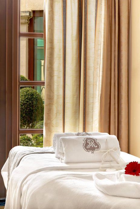 The St. Regis Mardavall Mallorca Luxury Resort - Palma de Mallorca, Spain - Spa Treatment Room Table