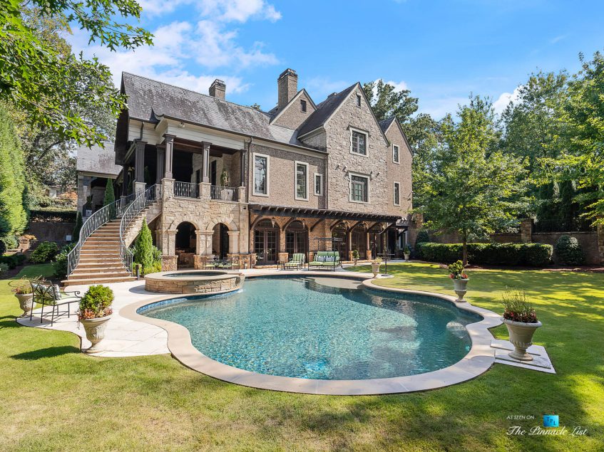 1001 W Paces Ferry Rd NW, Atlanta, GA, USA - Buckhead Mansion - Luxury Real Estate