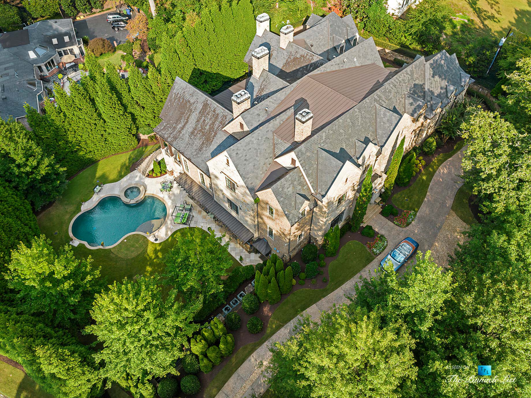 1001 W Paces Ferry Rd NW, Atlanta, GA, USA - Buckhead Mansion - Luxury Real Estate
