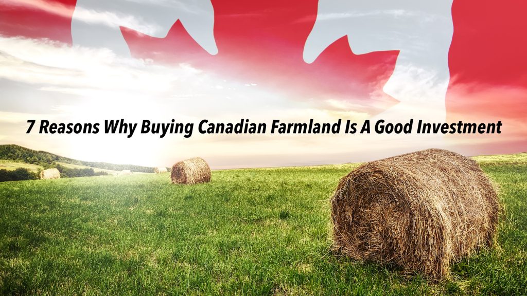 7 Reasons Why Buying Canadian Farmland Is A Good Investment The