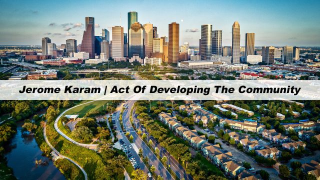 Jerome Karam - Act Of Developing The Community