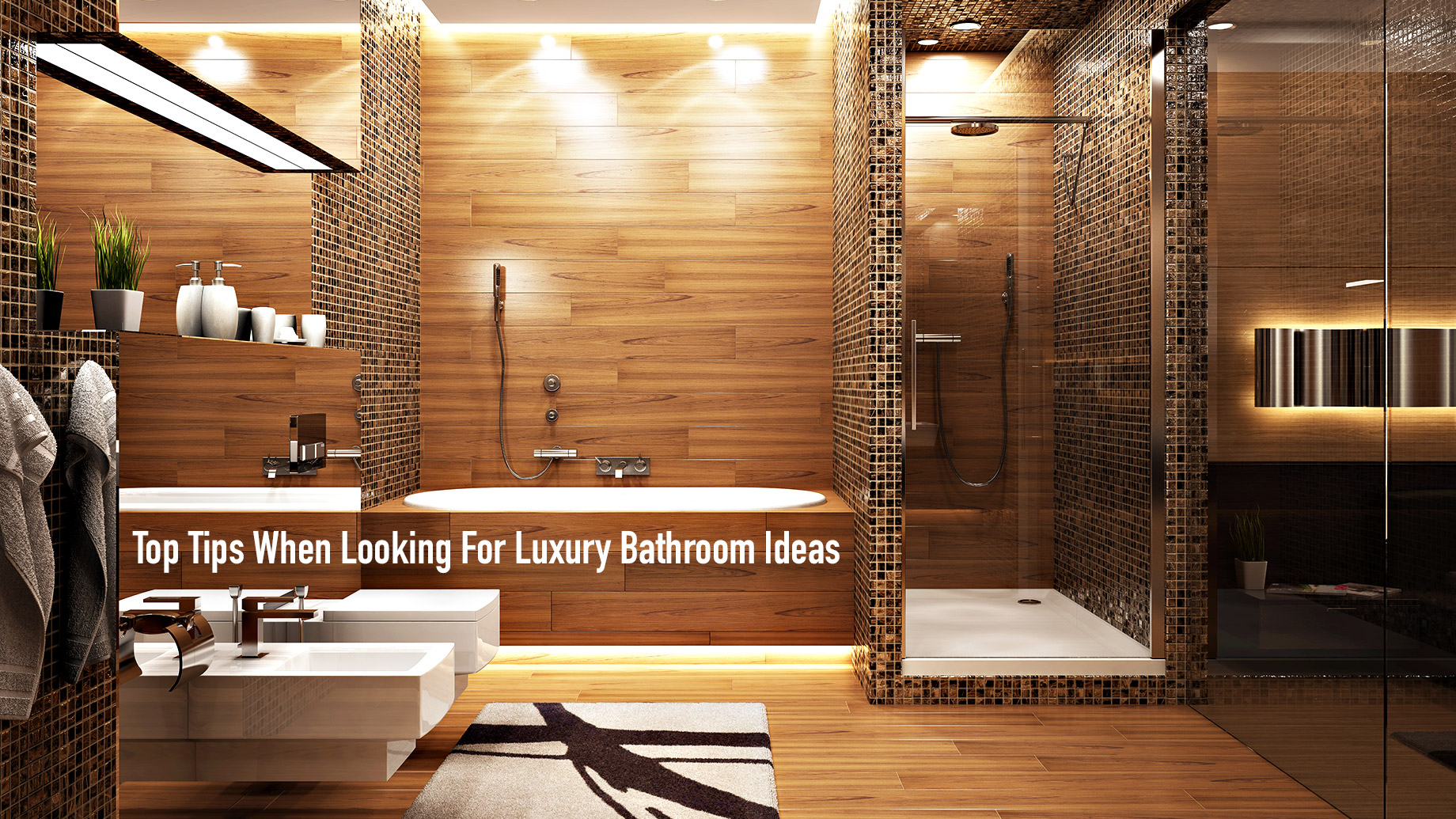 Top Tips When Looking For Luxury Bathroom Ideas