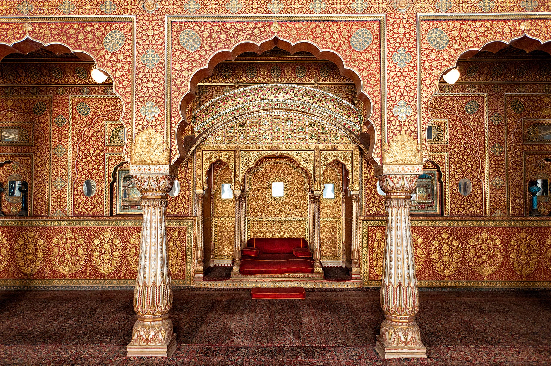 Audience Hall in Junagarh Fort – Bikaner, Rajasthan, India