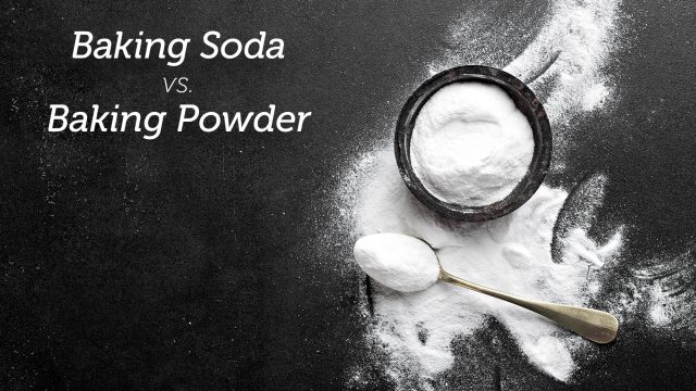 Baking Soda vs. Baking Powder