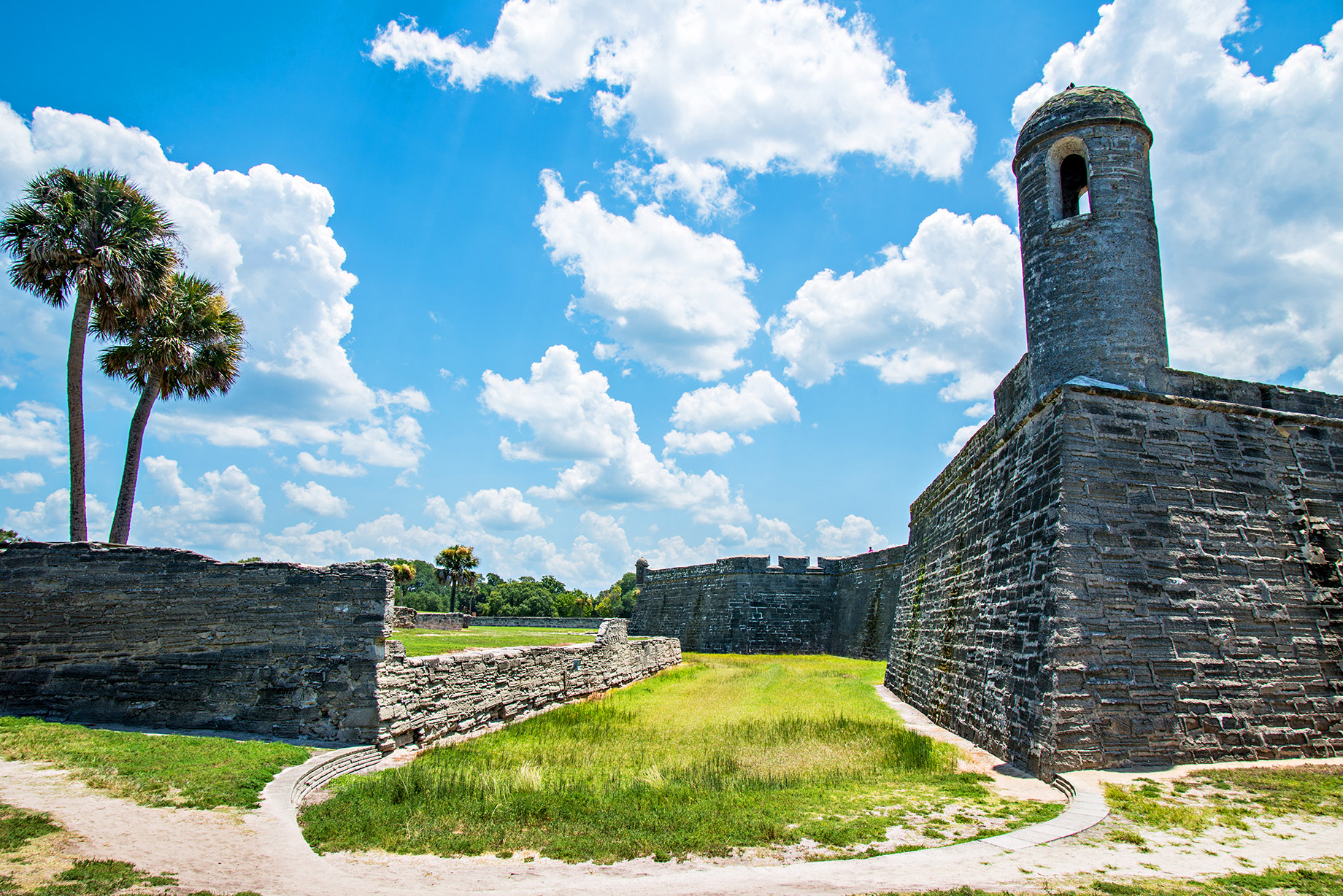 Castillo de San Marcos National Monument - St. Augustine, Florida, USA
