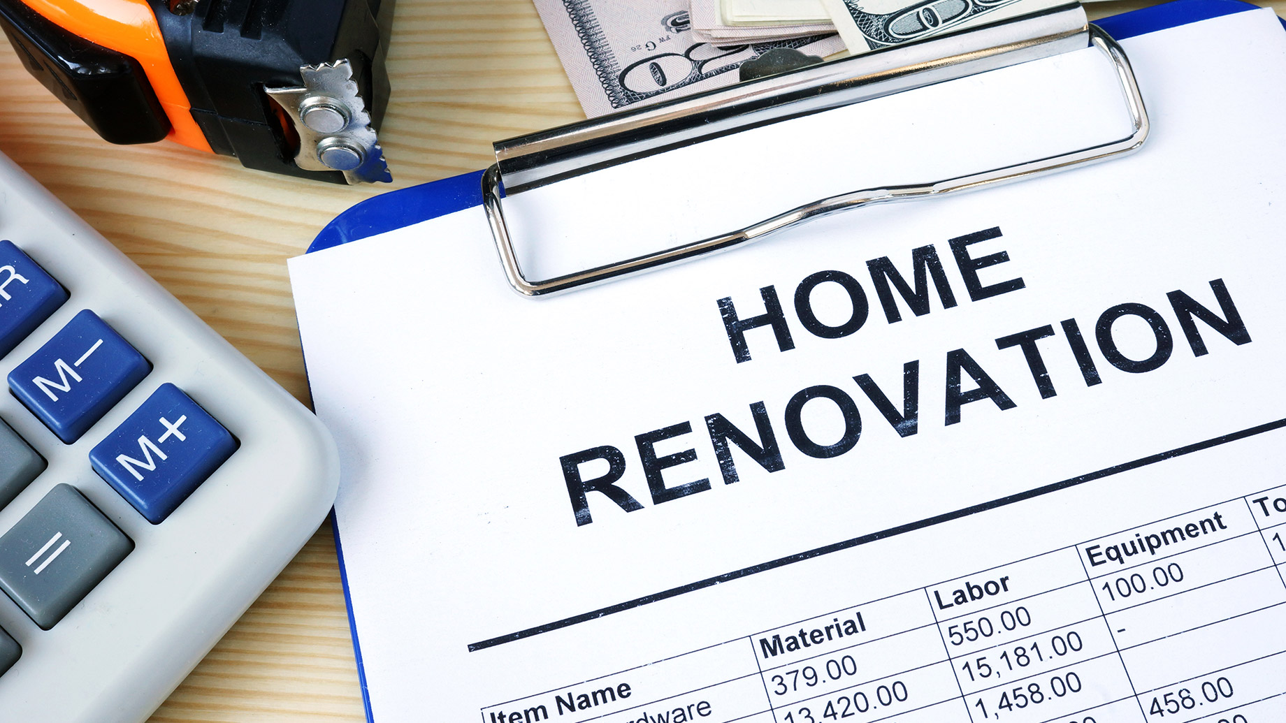 Home Renovation Budget