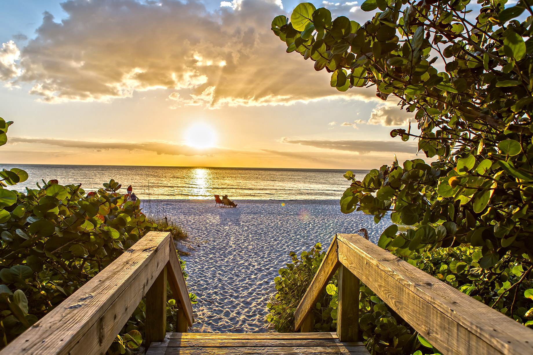 Sunset - Naples Beach, Florida, USA
