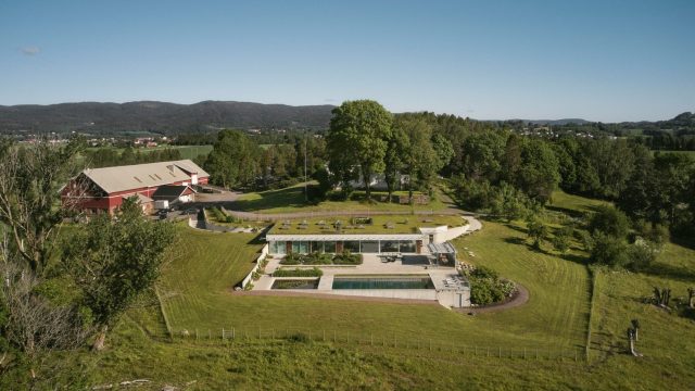 Invisible Villa Aa Luxury Residence - Vestfold, Norway - Aerial
