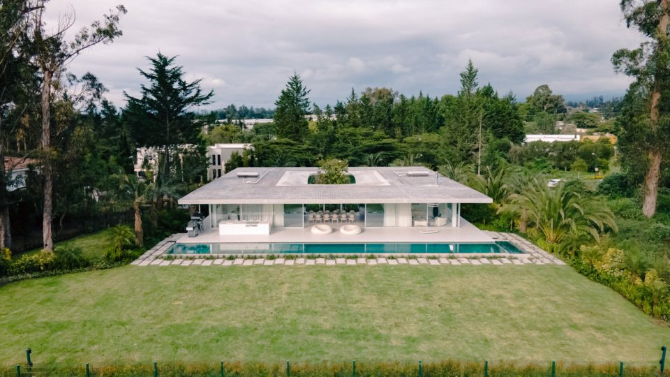 Magnolia House Luxury Residence - Puembo, Ecuador - Exterior Aerial View