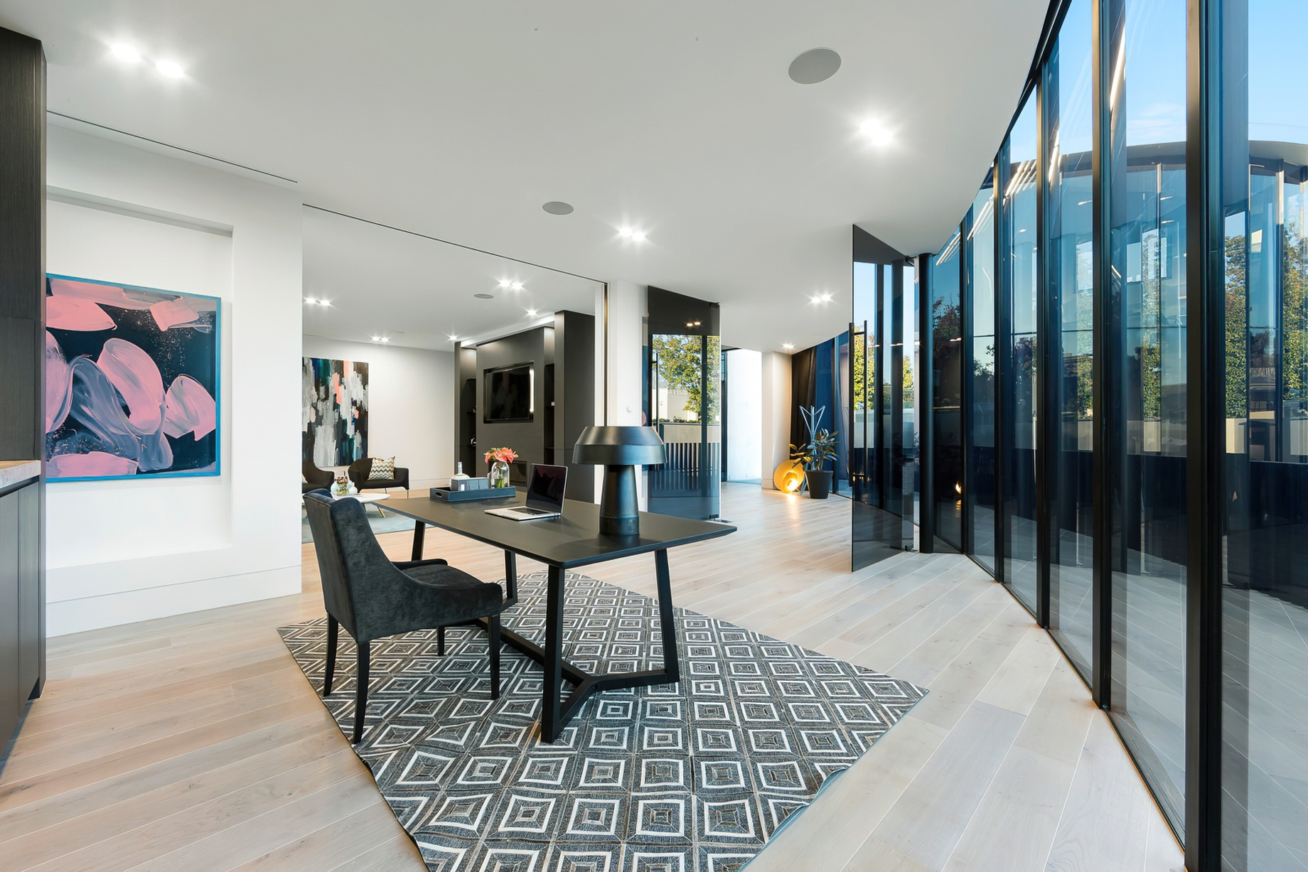 Modern Contemporary Residence – 7 Teringa Place, Toorak, VIC, Australia – Study