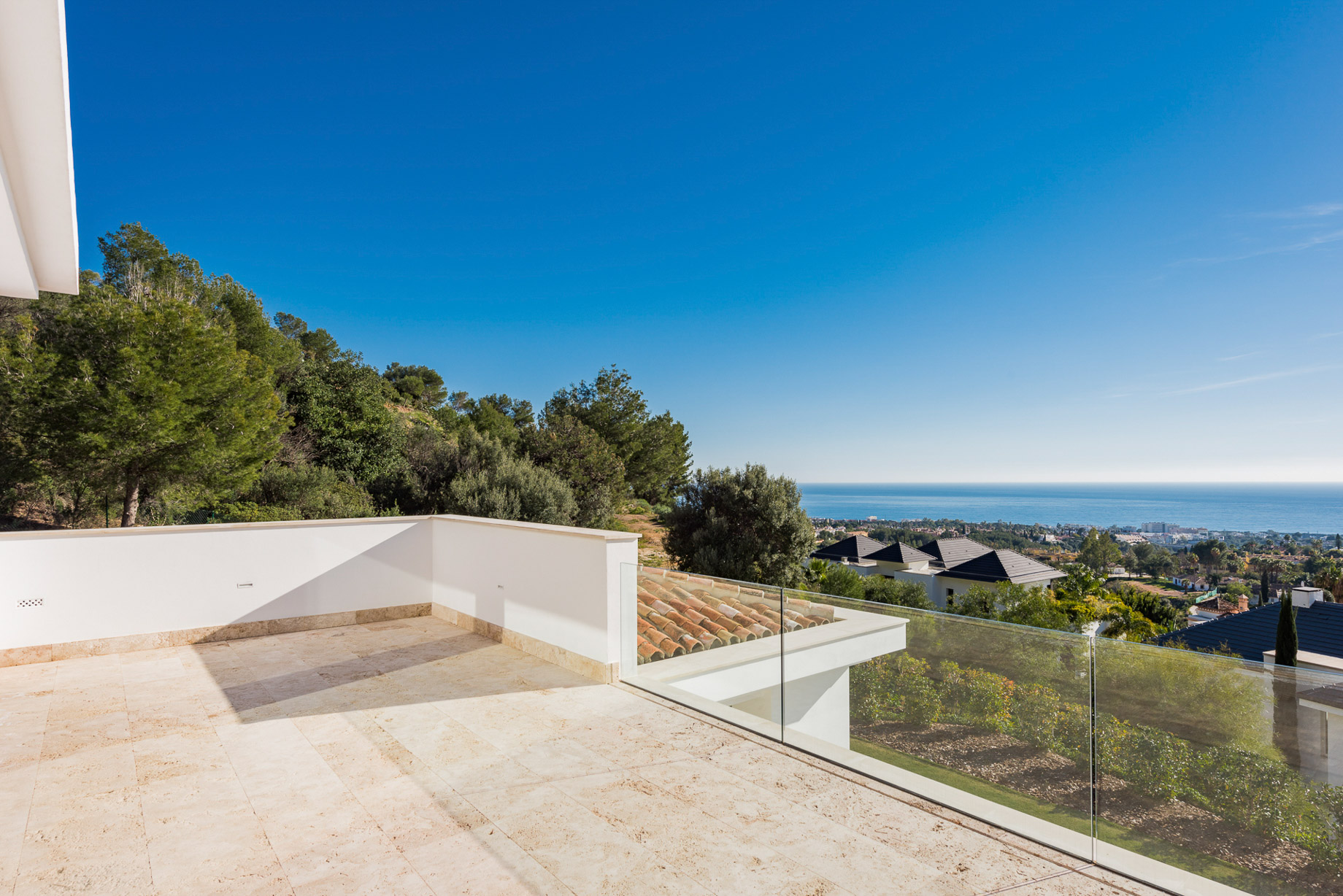 008 – Villa Camojan Luxury Residence – Cascada de Camojan, Marbella, Spain – Bedroom Deck View
