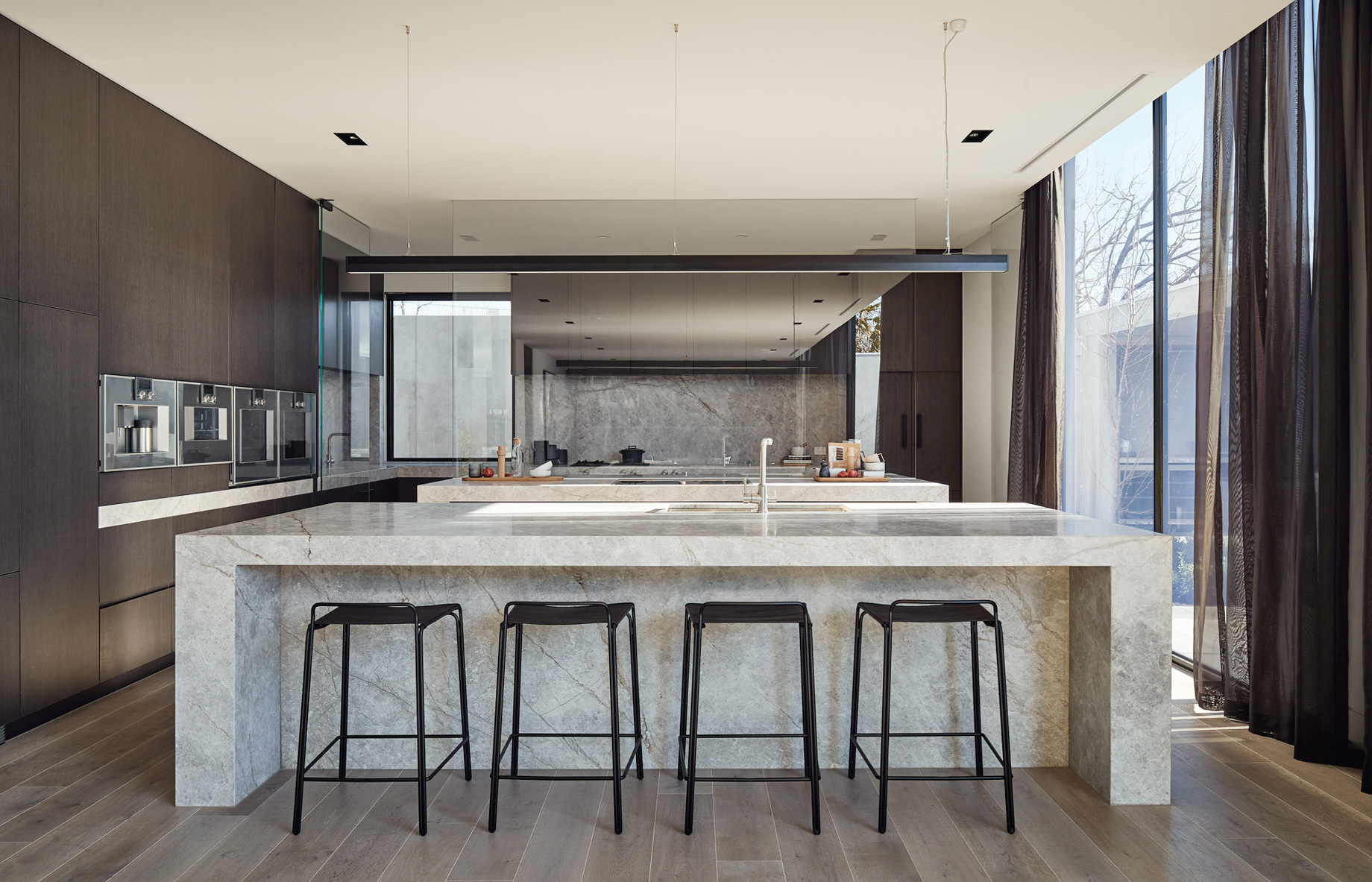 010 – Modern Contemporary Residence – 7 Teringa Place, Toorak, VIC, Australia – Kitchen