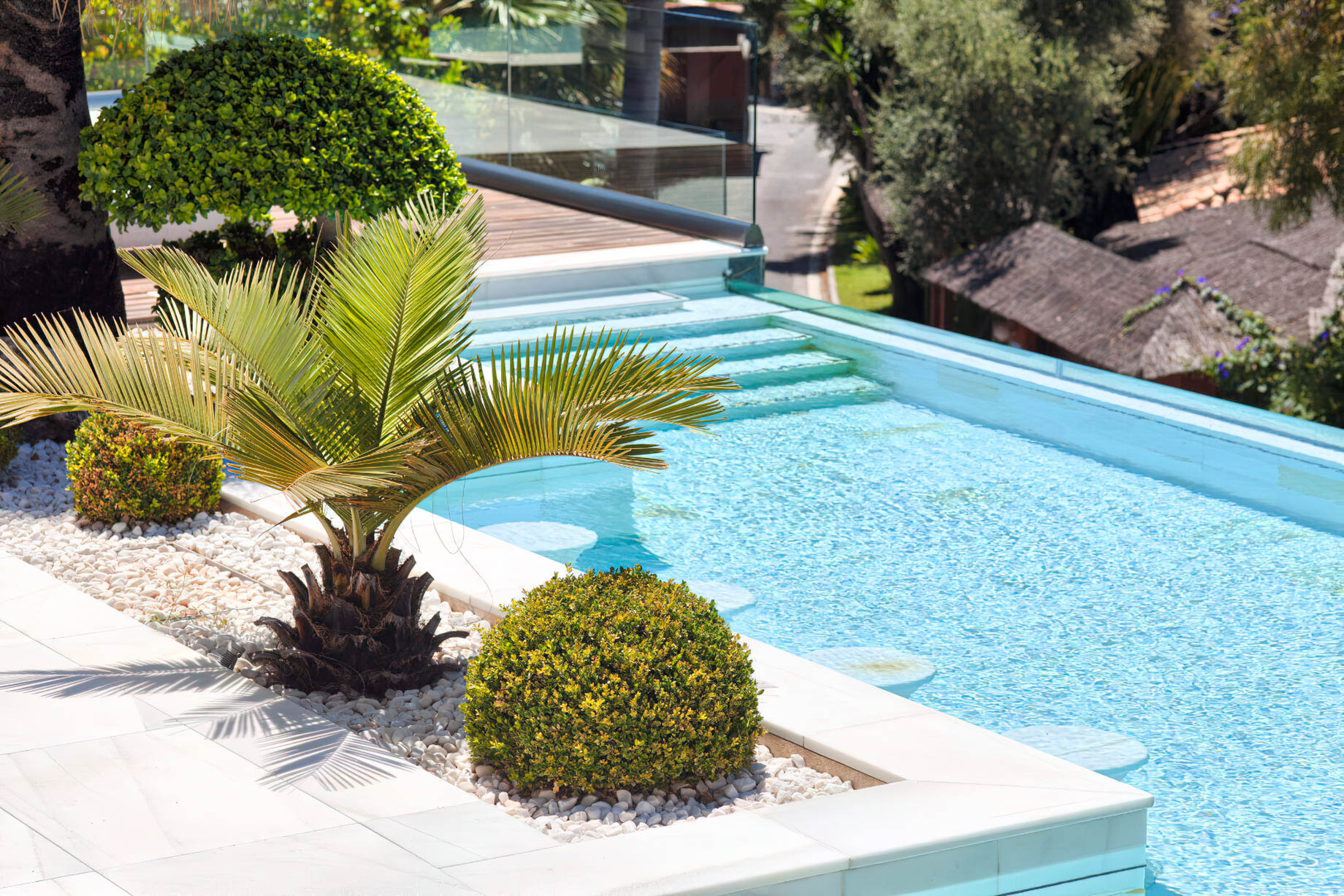 010 – Villa Beata Luxury Residence – Cascada de Camojan, Marbella, Spain – Exterior Pool Deck