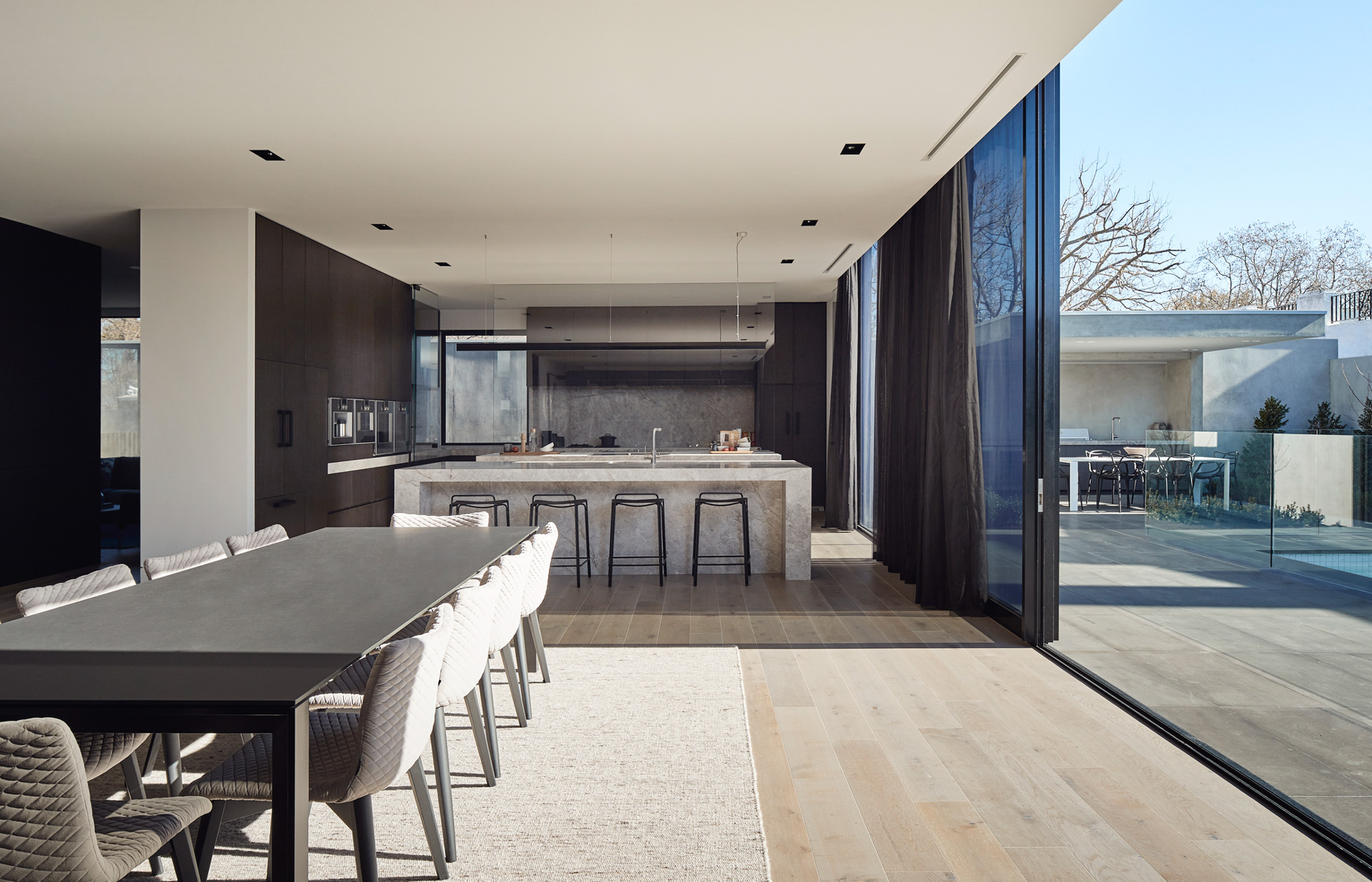 011 – Modern Contemporary Residence – 7 Teringa Place, Toorak, VIC, Australia – Indoor Outdoor Living