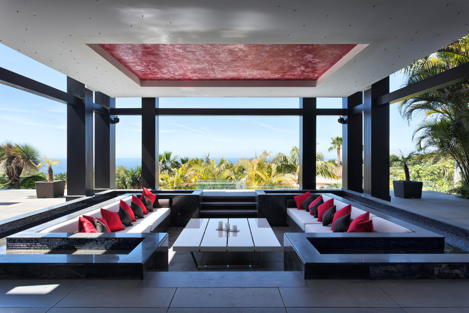 015 – Villa Beata Luxury Residence – Cascada de Camojan, Marbella, Spain – Outdoor Lounge Terrace