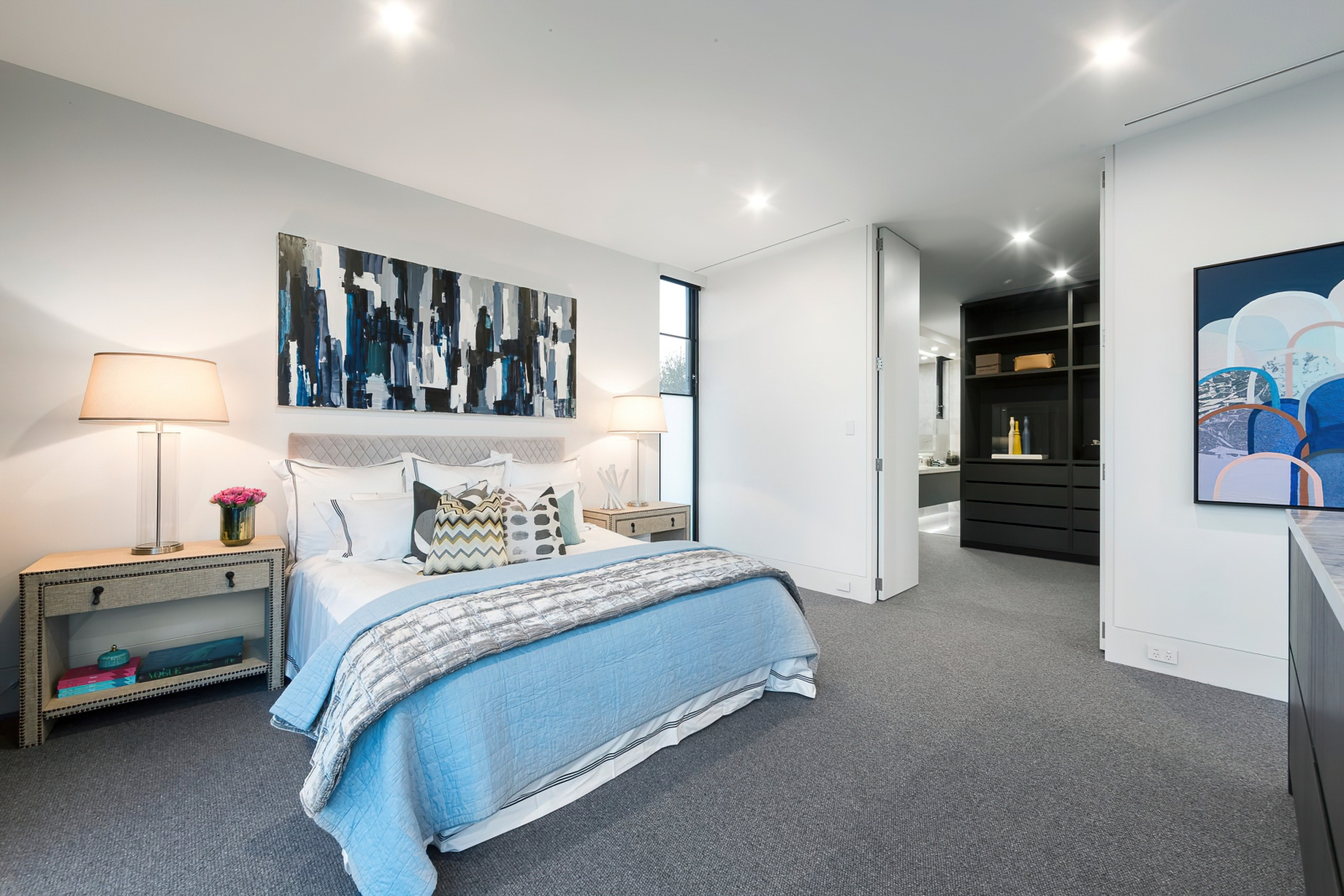 016 – Modern Contemporary Residence – 7 Teringa Place, Toorak, VIC, Australia – Bedroom