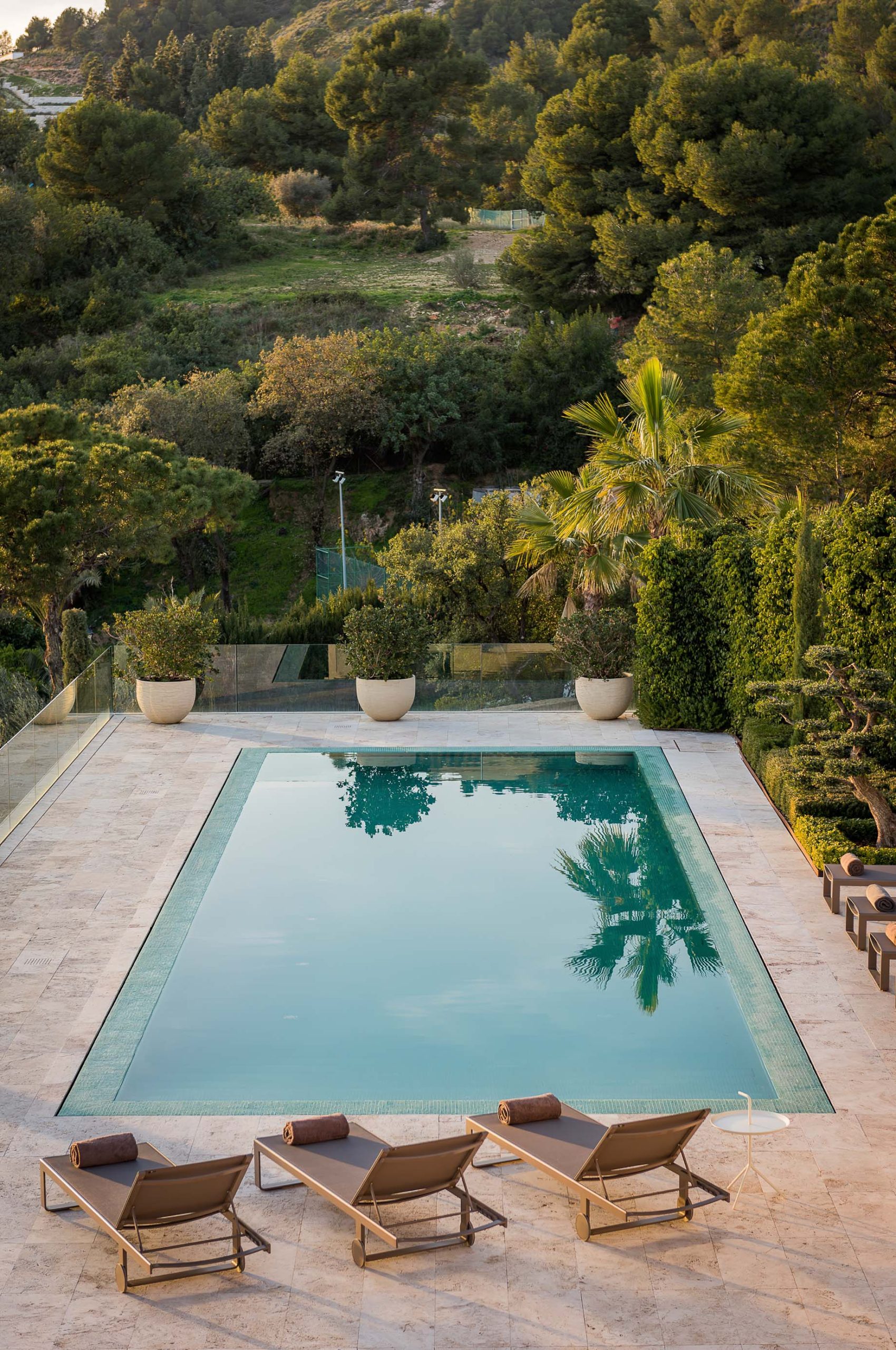 023 – Villa Camojan Luxury Residence – Cascada de Camojan, Marbella, Spain – Outdoor Pool Deck